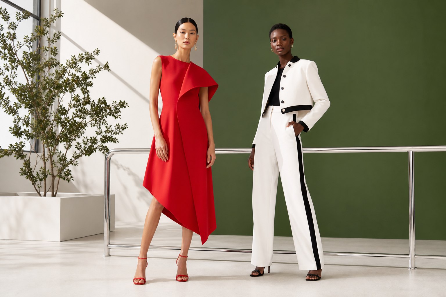 Directional Apple Blossom womenswear campaign